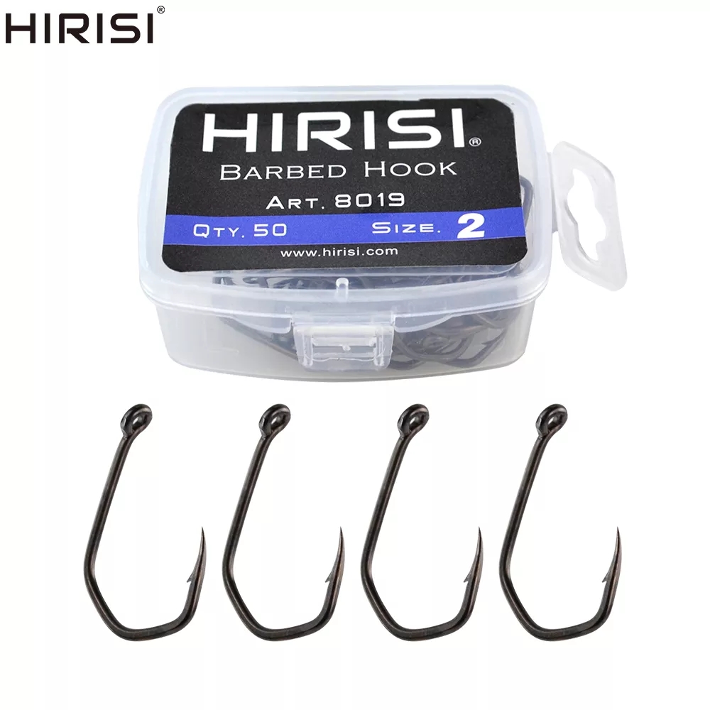 Fishing Hook Barbless - 50pcs Carp Fishing Hooks Barbed Pinpoint