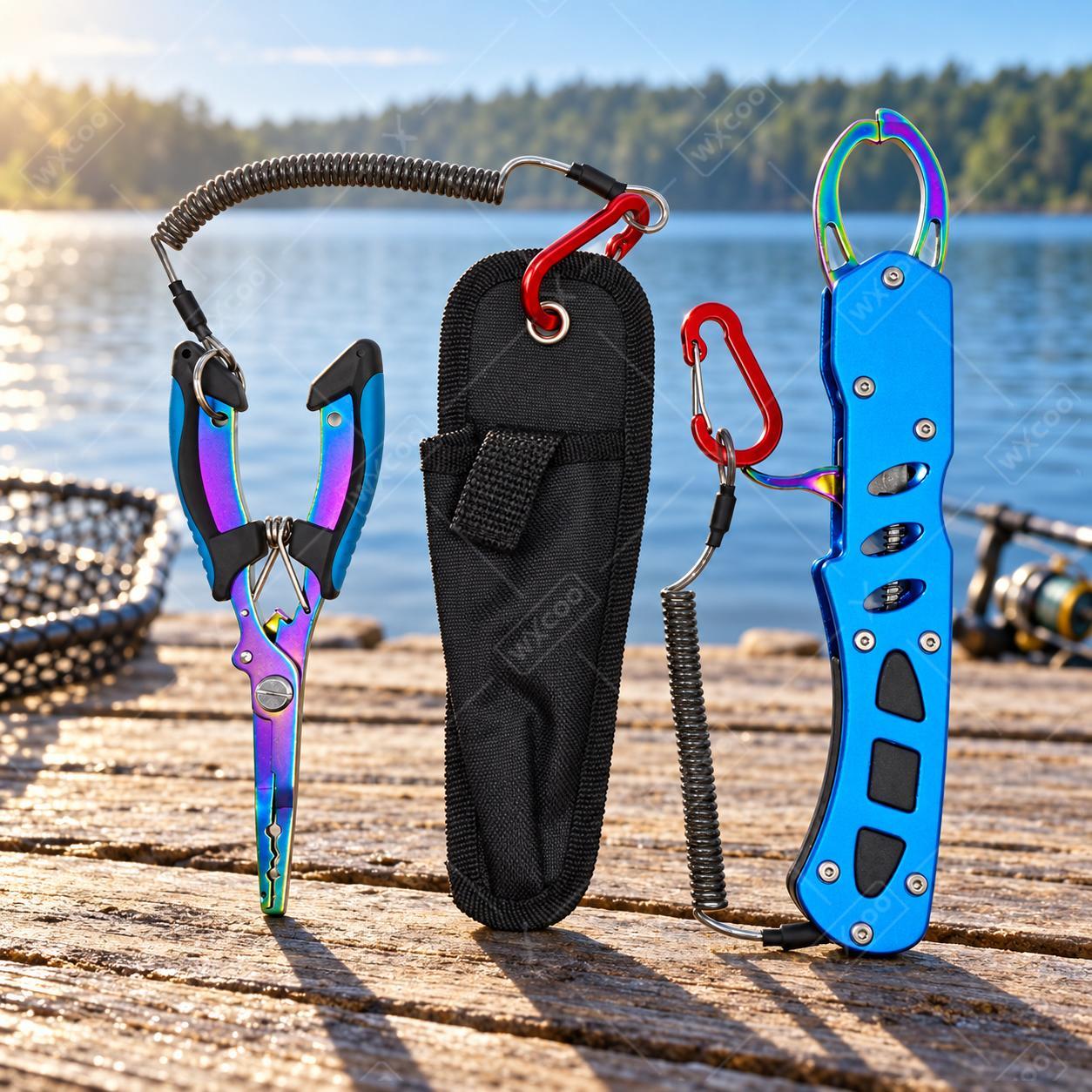 Blue Titanium Coated Saltwater - Fishing Hook Sharpener 评论和价格