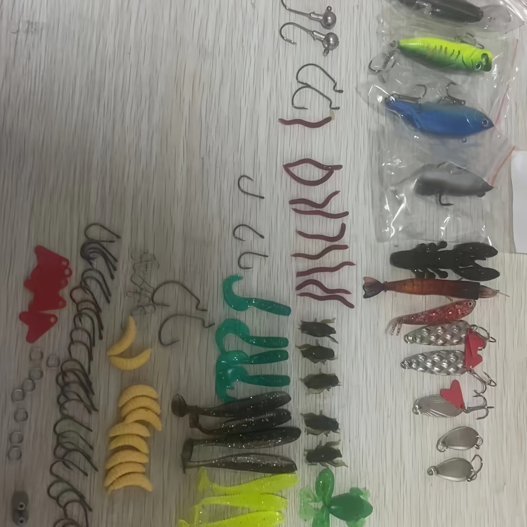 133Pcs Premium Fishing Lures T - Fishing Hook Jig 评论和价格
