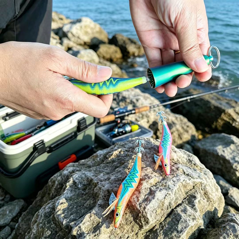 Squid Hook Corrector Squid Jig - Fishing Hook Jig 评论和价格