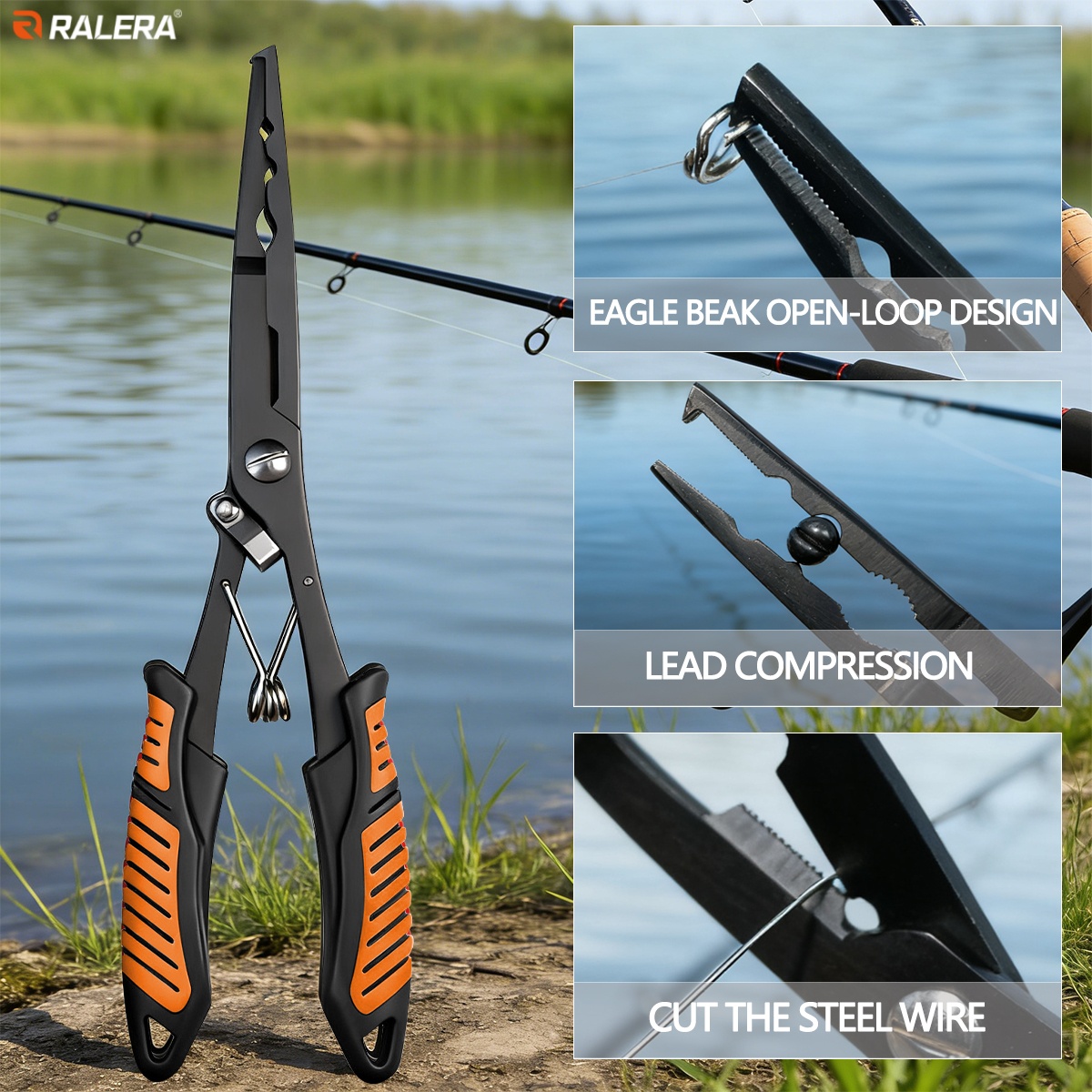 RALERA Fishing Gear Tool Kit F - Fishing Hook Stainless Steel 评论和价格