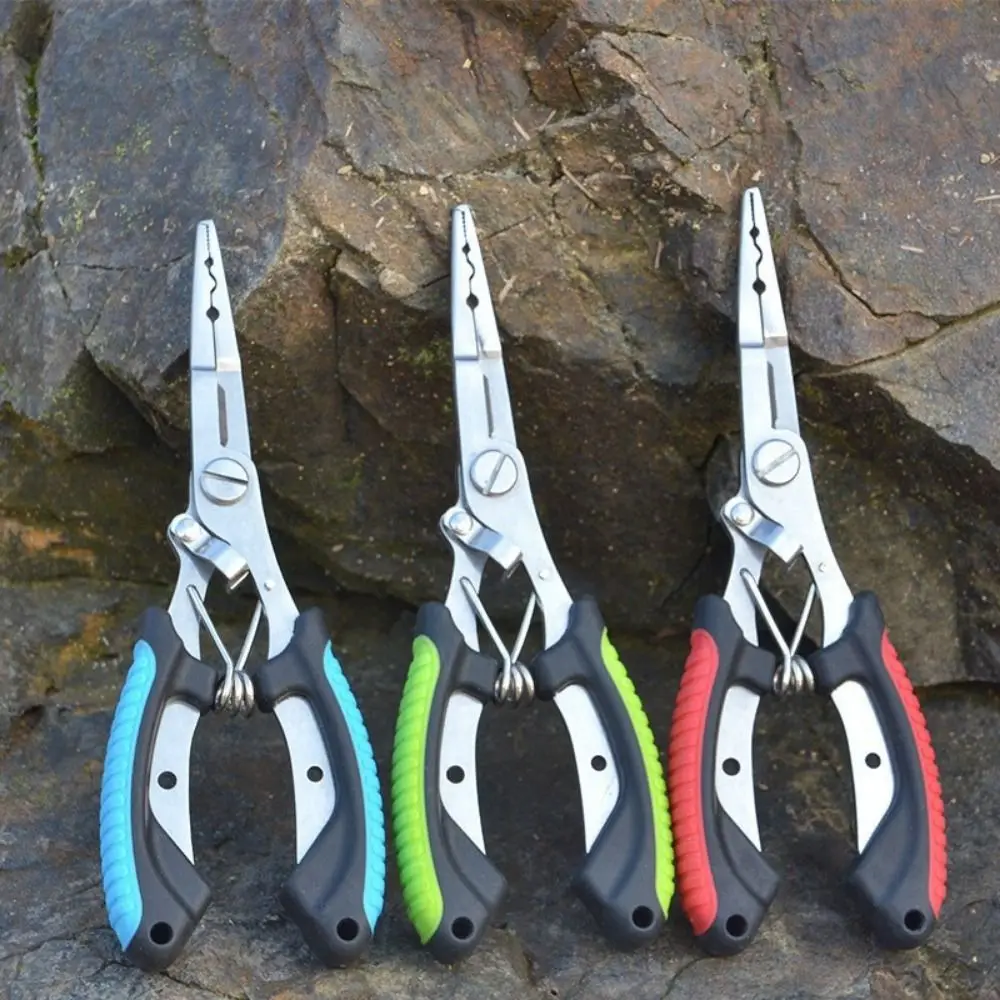 Stainless Steel Fishing Pliers - Fishing Hook Sharpener 评论和价格
